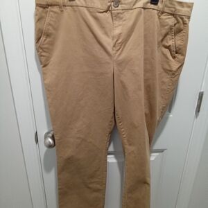 Old Navy Plus Size 18 Boot Cut Tan  Chino Style Women's Pants